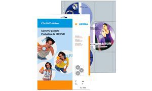 schroef Bouwen stimuleren HERMA CD-/DVD-insteekhoes voor 6 CD´s, A4, 306,5 x 233 mm - Clips & Paper:  groot en voordelig geprijsd assortiment kantoorartikelen, persoonlijke  aandacht