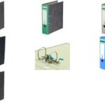 ELBA ordner rado gewolkt, rugbreedte: 50 mm, grijs