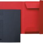 ELBA chique verzamelmap karton, A4, antraciet