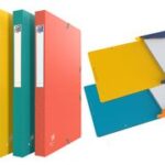 Oxford verzamelbox/opbergbox Bicolor Recyc+, DIN A4, rug: 35 mm, kleuren assorti