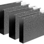 Elba Hangmap Verticfile U-bodem 40mm A4 1,4mm zwart