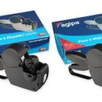 APLI etiketten voor prijstang, 21 x 12 mm, wit, verwijderbaar