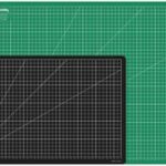 Wonday snijmat, DIN A1, (B)900 x (D)600 x (H)3 mm, groen/zwart