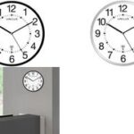 UNiLUX wandklok/radiogestuurd ´MAXI WAVE´, diameter: 380 mm, zilver