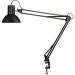 UNiLUX LED-bureaulamp SUCCESS 105, klem, zwart
