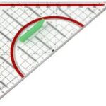 Wonday geodriehoek, hypothenusa: 240 mm