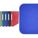 Oxford ringband Osmose, DIN A4, rugbreedte 20 mm, 4-rings trekmechanisme, kleuren assorti