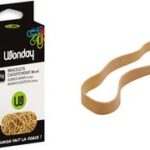 Wonday elastieken, naturel, B: 10 mm, Diam.: 120 mm, 100 g