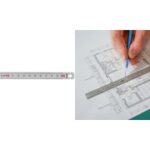 Wonday metalen liniaal, lengte: 300 mm, buigbaar