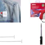 APLI ridderspoor/textielpin voor aanschietpistool, fijn, lengte: 50 mm