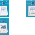 Oxford systeemkaarten, DIN A5, geruit, wit