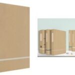 Oxford ringband 'Touareg', DIN A4, beige, 2-rings