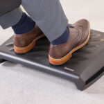 Fellowes voetensteun Breyta, verstelbaar, zwart