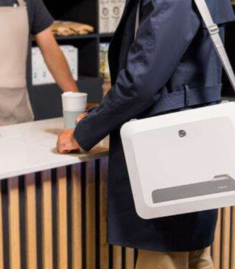 Fellowes draagbare Notebook-Toolbox Breyta, wit