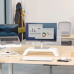 Fellowes monitorstandaard Hana Lite, wit