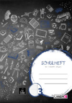 LANDRÉ schoolschrift DIN A4, liniatuur 3R / gelinieerd, 16 vel