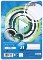 LANDRÉ ringbandvulling ´pro terra´ DIN A5, gelinieerd