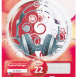 LANDRÉ ringbandinterieur ´pro terra´ DIN A5, 50 vel, geruit