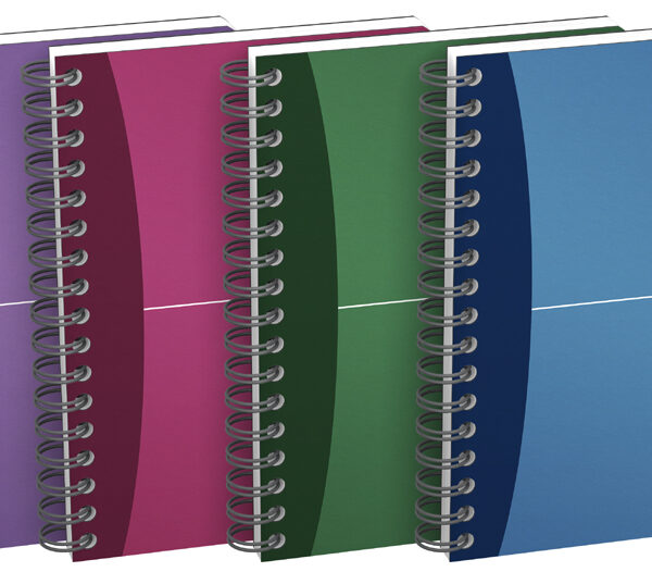 Oxford Office Spiralbuch 'Urban Mix', DIN A6, geruit, 90 vel, PP