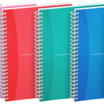 Oxford spiraalblok ´My Colours´, DIN A5, geruit, 90 vel