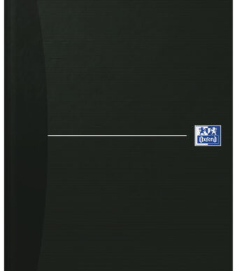 Oxford notitieboek ´Smart Black´ - gebonden, DIN A4, geruit