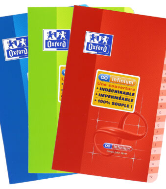 Oxford registerboek ´Infinium´, 110 x 170 mm, geruit, A-Z