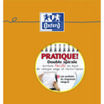 Oxford notitieblock, DIN A5, geruit, 80 vel, dubbelspiraal