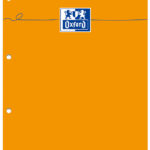 Oxford notitieblock, 210 x 315, seyès, 80 vel, oranje