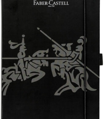 FABER-CASTELL notitieboek, DIN A5, geruit, zwart