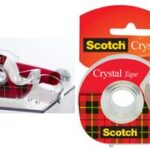 Scotch plakband Crystal Clear 600, incl. handafroller