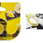 3M Scotch dubbelzijdig plakband 665, 12 mm x 6,3 m