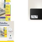 AVERY folie-etiketten typeplaatje, 70 x 37 mm, 20 vel A4, permanent, zilver