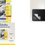 AVERY beveiligingsetiketten, 45,7 x 21,2 mm, 20 vel A4, permanent, wit, mat