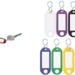 WEDO sleutelhangers S-haken, zwart, grootverpakking