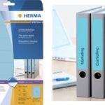 HERMA ordnerrug-etiketten SPECIAL, 192 x 38 mm, geel