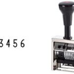 REINER numeroteur / cijferstempel B6, cijferhoogte: 4,5 mm