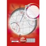 LANDRÉ millimeterpapier-blok DIN A4, 25 vel, 80 g/m2