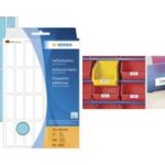 HERMA etiketten, 25 x 40 mm, rood, permanent, handschrift