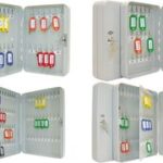 WEDO sleutelkast voor 70 sleutels, lichtgrijs