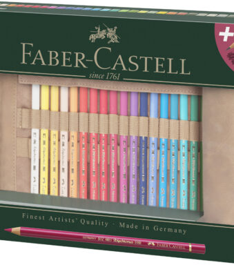 FABER-CASTELL kleurpotloden POLYCHROMOS, potlodenrol, 34-delig