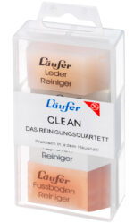 Läufer CLEAN - Reinigingskwartet, in transparante box