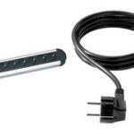 BACHMANN stekkerdozenlijst PRIMO CLASSIC ALU 6-voudig