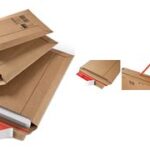 ColomPac akte-envelop, golfkarton, 25x36x-5 cm, zelfklevend, bruin, 20 st.