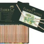 FABER-CASTELL kleurpotlood PITT PASTELL, 36 in blikken doosje