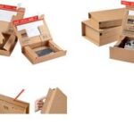 ColomPac pakket-verzenddoos POST, grootte XL, bruin