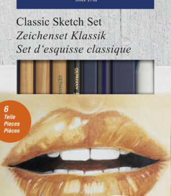 FABER-CASTELL tekenset KLASSIEK, 6-delig