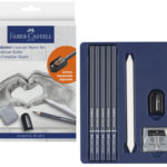 FABER-CASTELL tekenset GOLDFABER CHARCOAL, 8-delig
