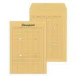 MAILmedia huispost-akte-envelop, bruin, B4, 25 x 35,3 cm, niet gegomd, 250 st.
