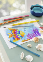 FABER-CASTELL kleurpotloden kinder-aquarel, 12 stuks in doosje