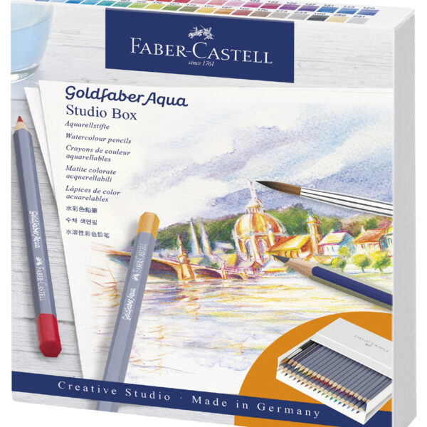 FABER-CASTELL aquarelpotloden GOLDFABER, atelierbox
